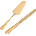 Gold serveringssett 2 deler satin