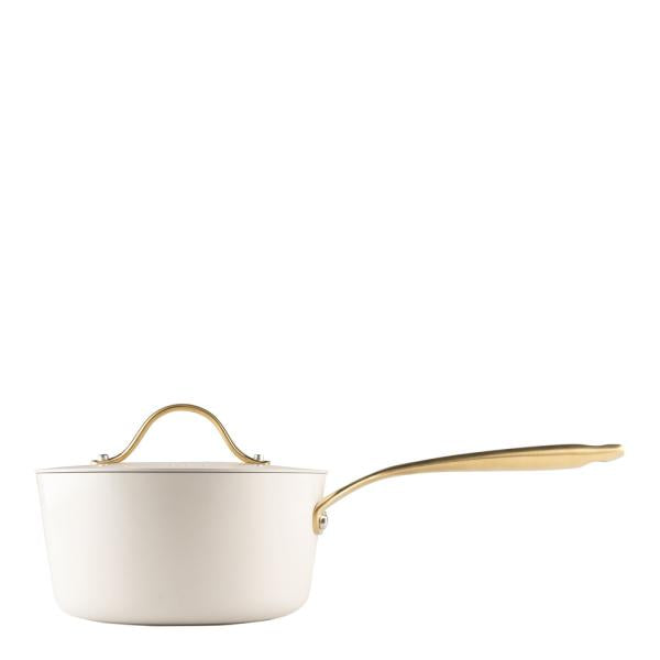 Royal Pearl kaserolle med lokk 2L hvit