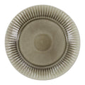 Pleat tallerken 27 cm grå/brun