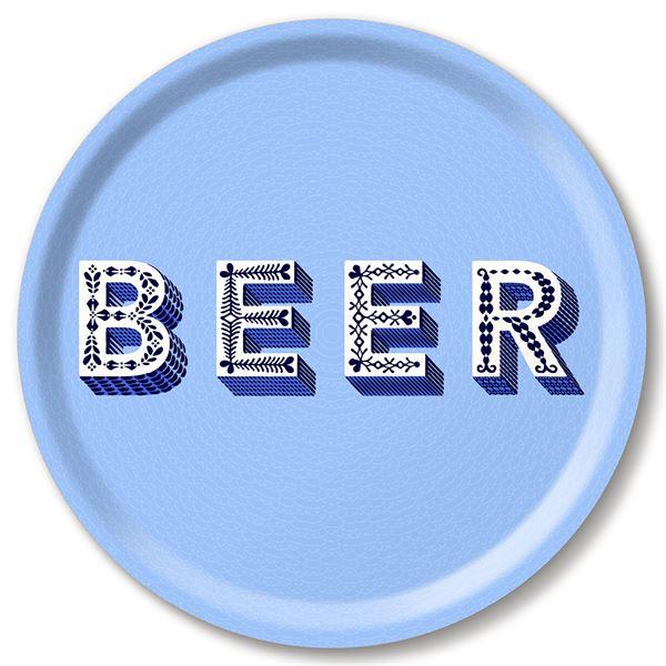 Serveringsbrett 31 cm beer