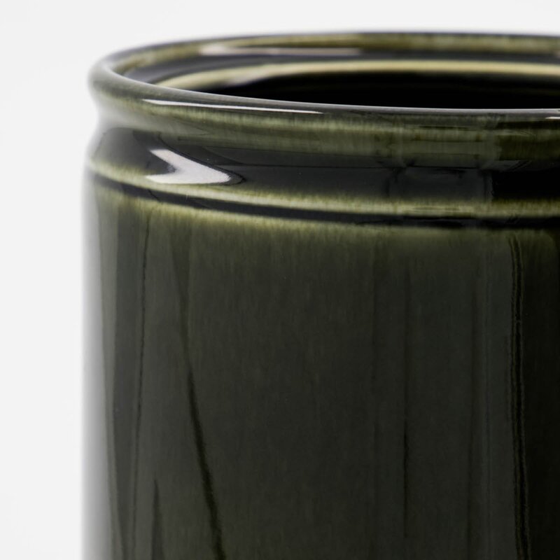 Hala krukke 14x11 cm grønn