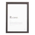 Ramme A5 2x14,8x21 cm svart
