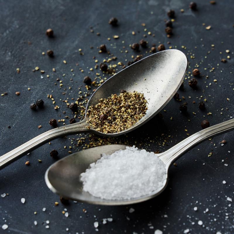 Salt & økologisk pepper