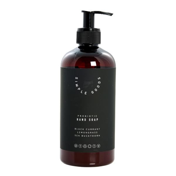Lemongrass håndsåpe 450 ml pumpeflaske svart