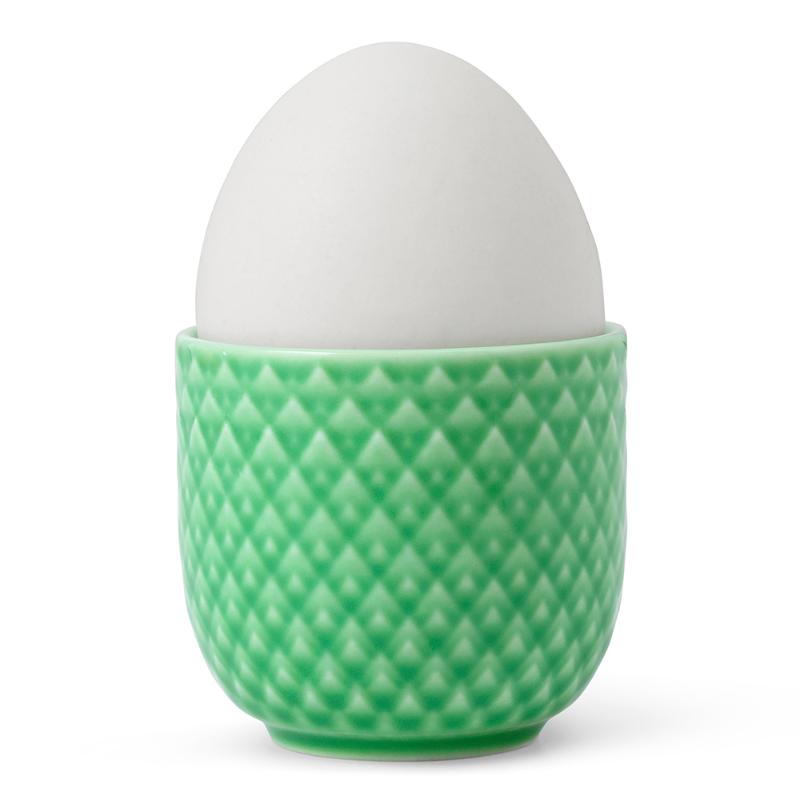 Rhombe Color eggeglass 5 cm grønn