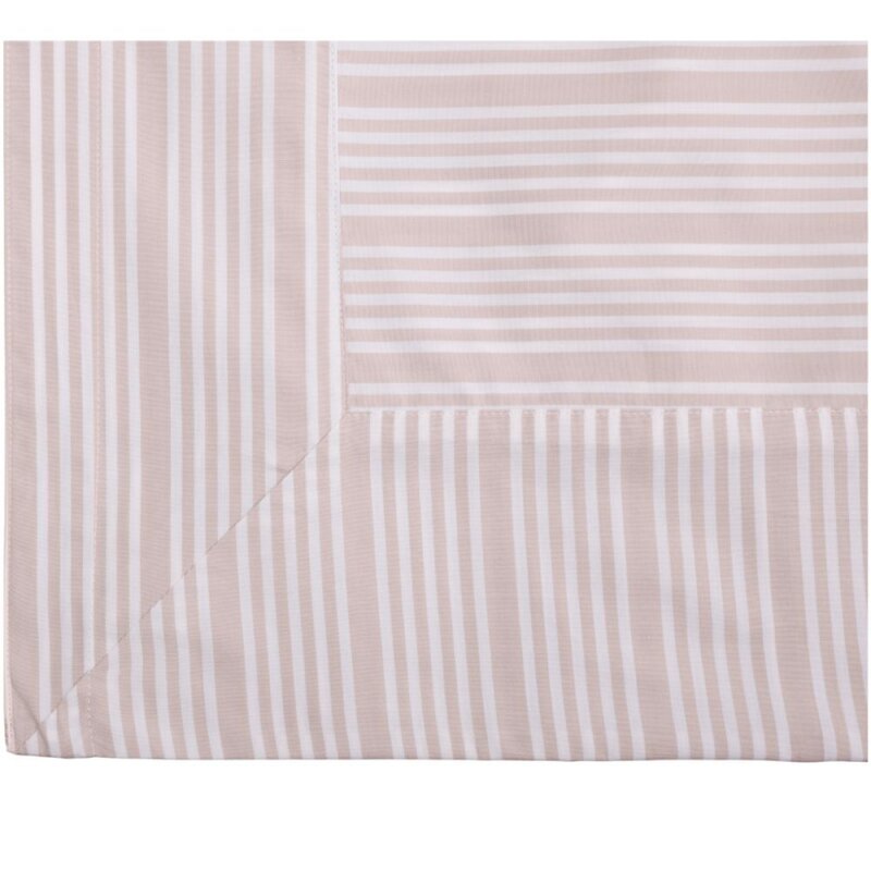 Bedding Collection dynetrekk 140x200+50x70 cm sand stripes