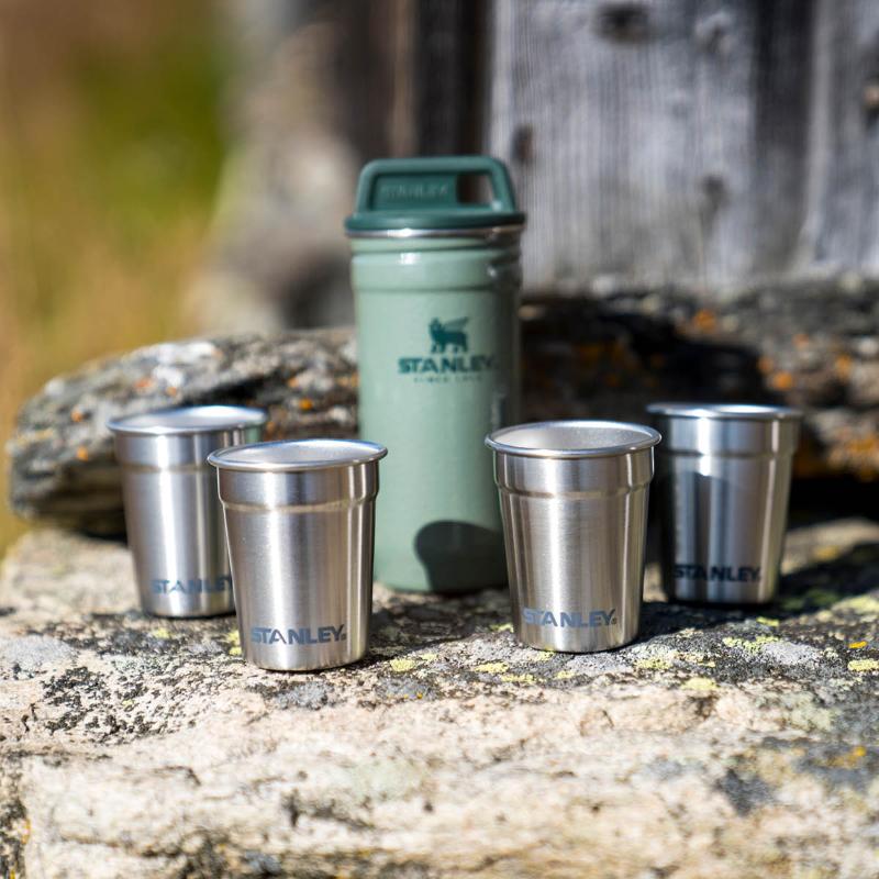 Adventure shotglass 59 ml 4 stk grønn