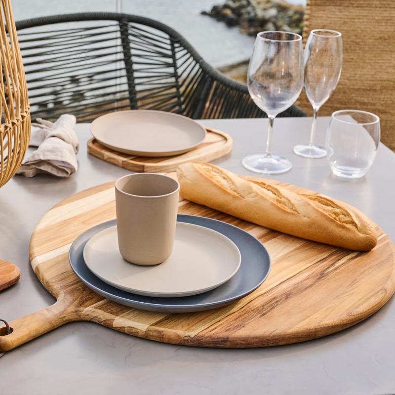 Skjærefjøl 50 cm teak