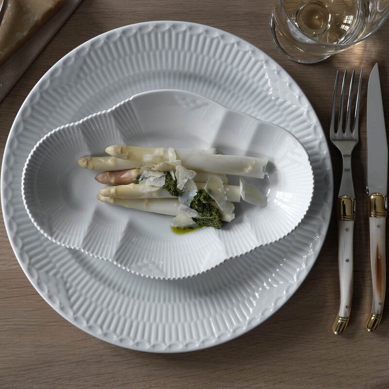 White Elements serveringsfat 23 cm