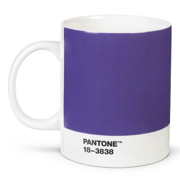 PANTONE kopp med hank 37,5 cl lilla