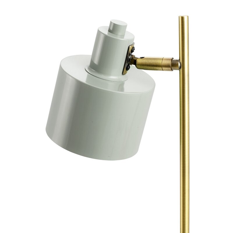 Ocean bordlampe 43 cm beige/messing