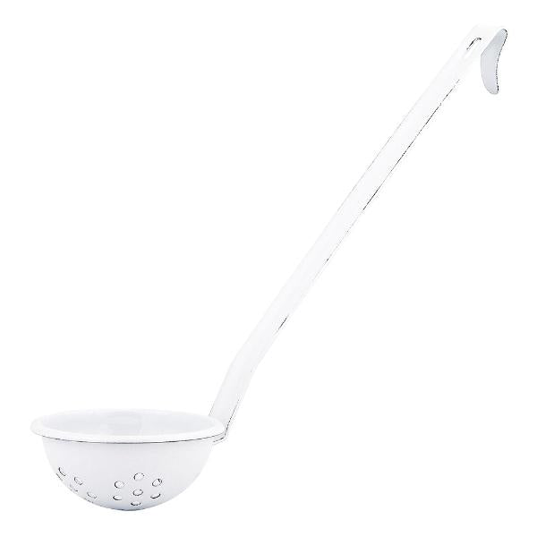 Øse 33 cm hvit