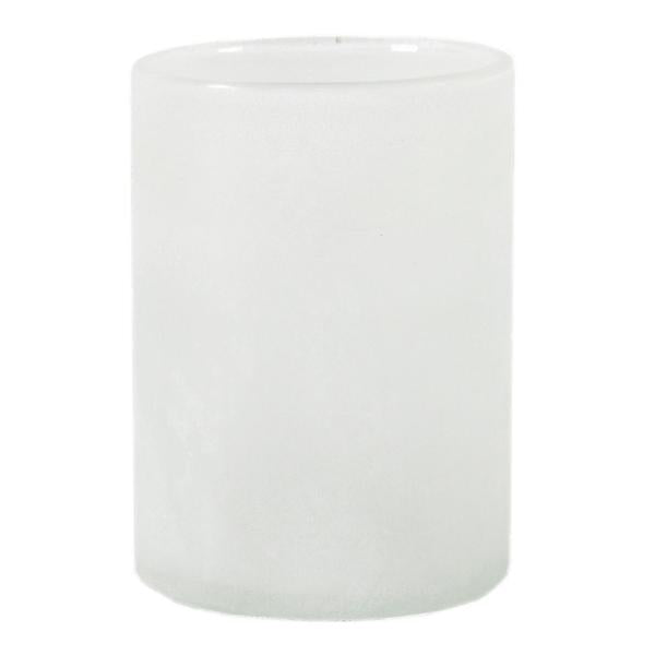 Frost lyslykt 13x19 cm white