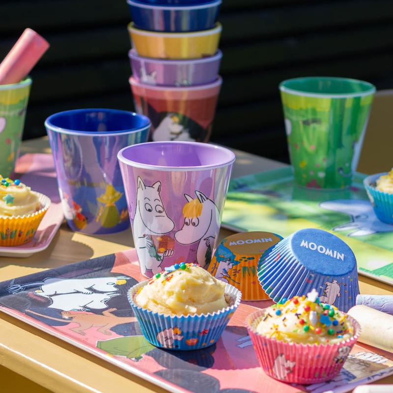 Mummi muffinsform 50 stk blå