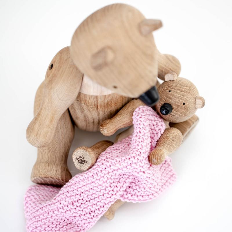 Bjørn eik/lønn 25 cm