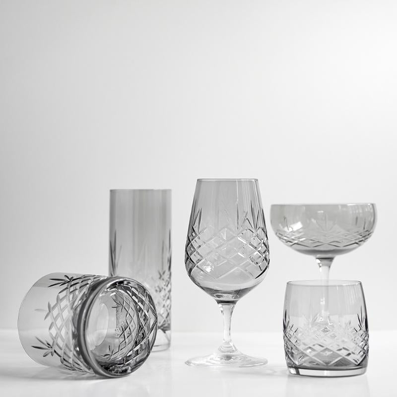 Crispy Lowball glass 38 cl 2 stk dark