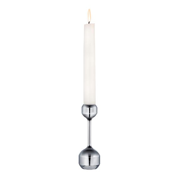 Silhouette lysestake 12 cm krom
