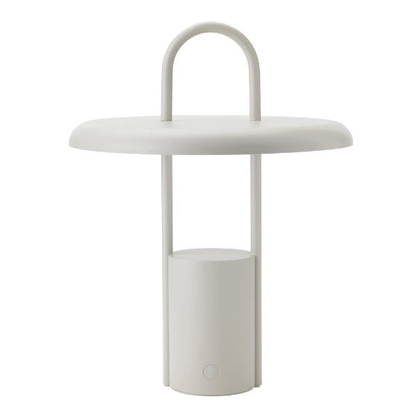 Pier bærbar LED lampe 25 cm sand