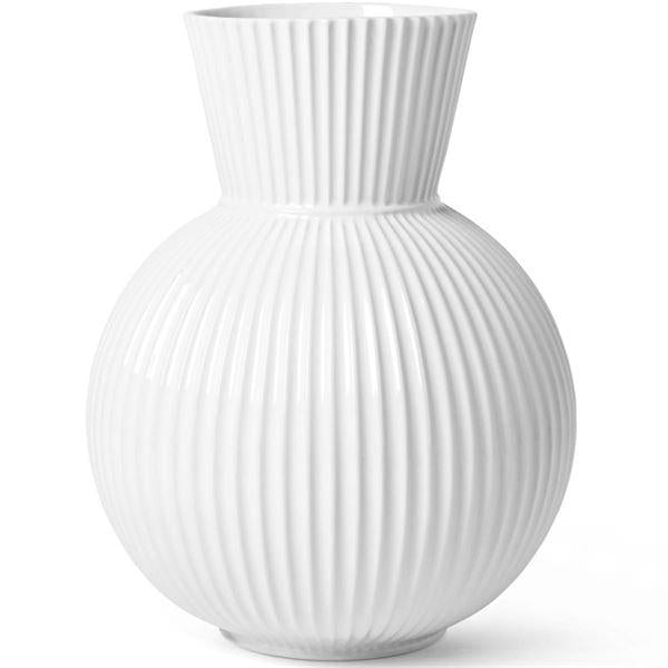 Tura vase h34 hvit