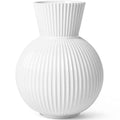 Tura vase h34 hvit