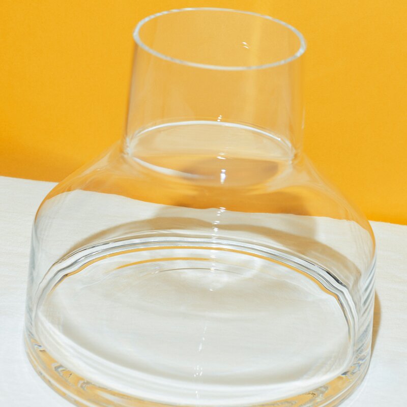 Solare lav vase 22x20 cm klar