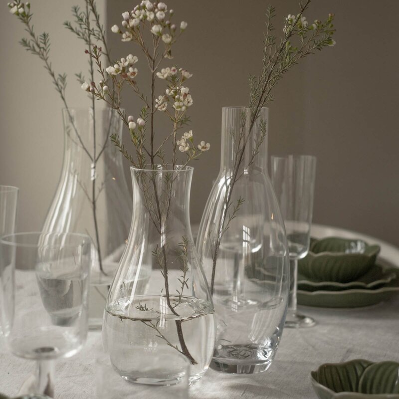 Classic vase 27 cm klar