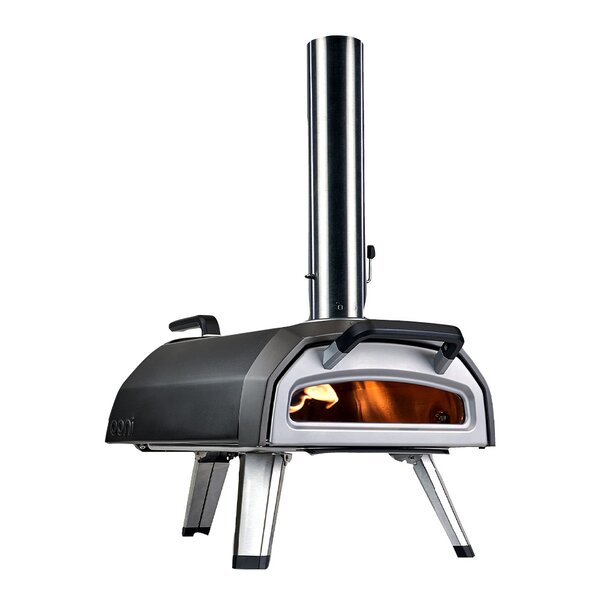 Karu 2 pizzaovn vedfyrt/gass 12" svart