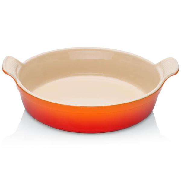 Heritage ildfast form rund 24 cm volcanic