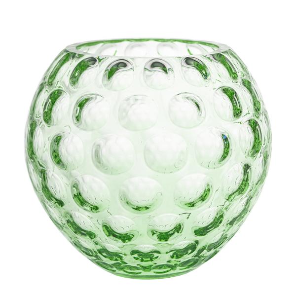 Kugel vase 18 cm lysegrønn
