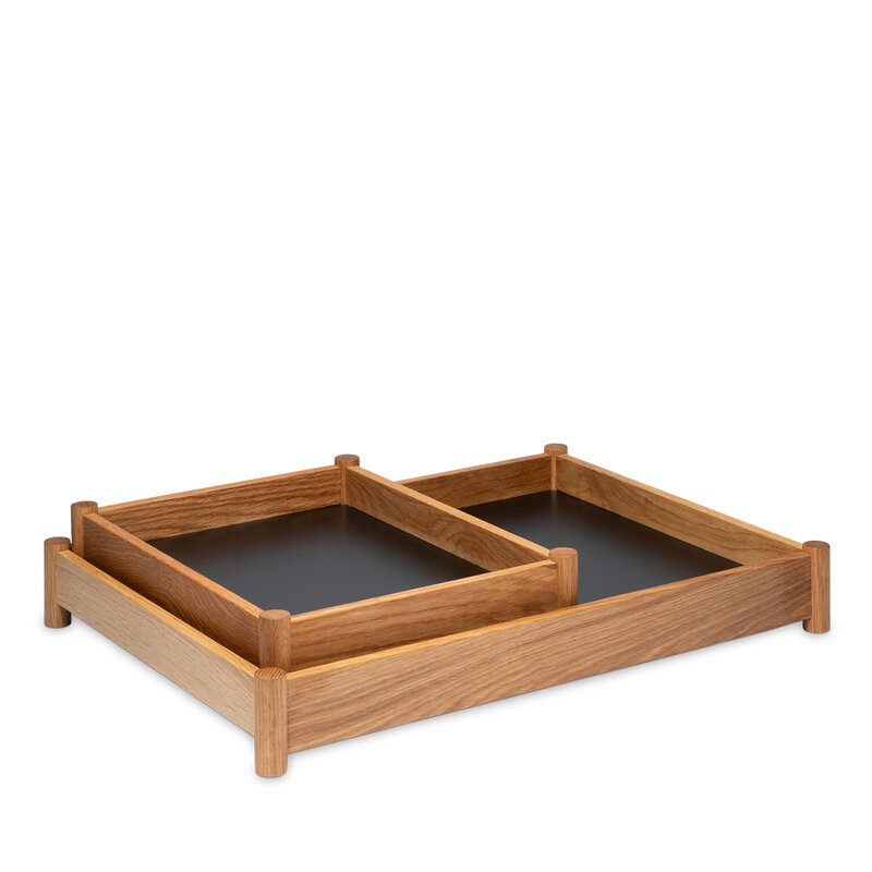 Viva serverigsbrett stort 51,8x37,3x7,3 cm eik