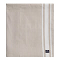Icons stripete oxfordduk 150x350 cm beige/hvit