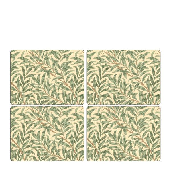 Willow Bough bordbrikke 30x40 cm 4 stk grønn