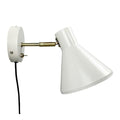 Sleep vegglampe 17 cm kit-white