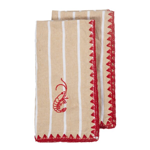 Bubba kjøkkenhåndkle 2 stk beige