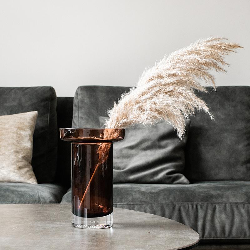 Limelight rosevase 23 cm amber