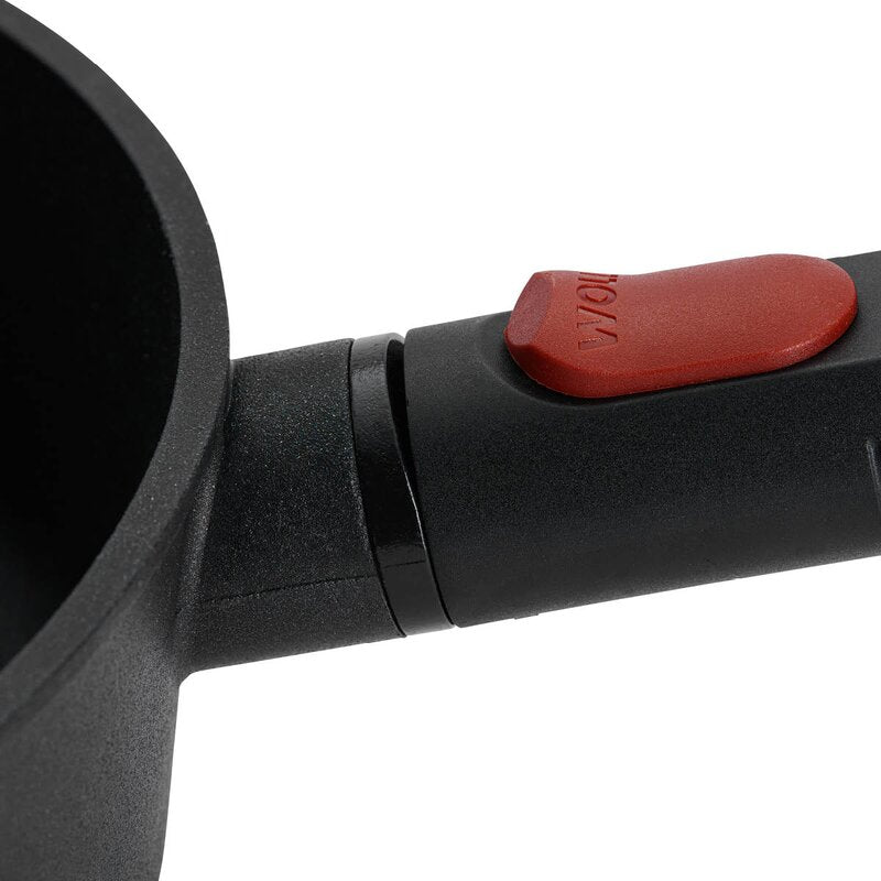 Eco logic qxr sautèpanne 28 cm avtagbart håndtak svart