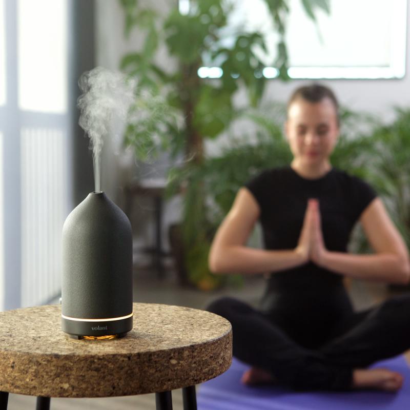 Aroma steindiffuser svart