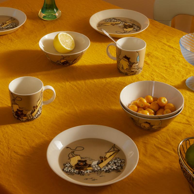 Frokostbolle 15 cm Bisamrotta beige