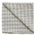 Serviett 45x45 cm gingham natural