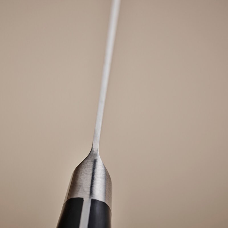 Master santokukniv med luftlommer 18 cm svart