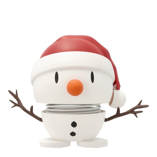 Soft santa snowman liten hvit