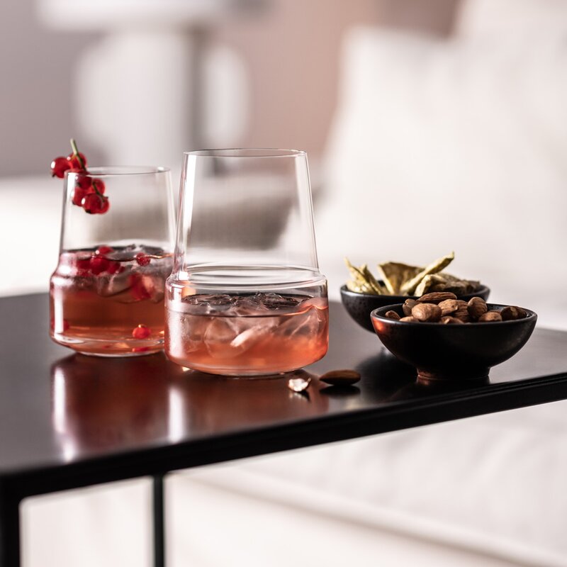 Level rødvinsglass 55 cl 2 stk klar