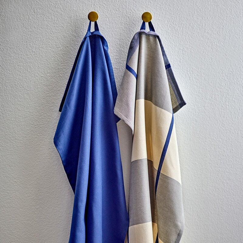 Blocks kjøkkenhåndkle 50x70 cm 2 stk royal blue