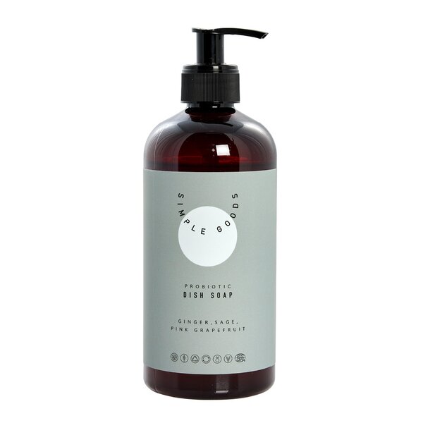 Grapefruit oppvasksåpe 450 ml pumpeflaske lys blå