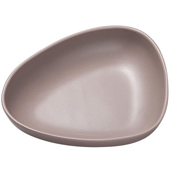 Curve Stoneware dyp tallerken 22x19 cm varm grå