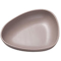 Curve Stoneware dyp tallerken 22x19 cm varm grå