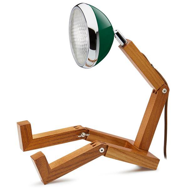 Lampe 40 cm grønn
