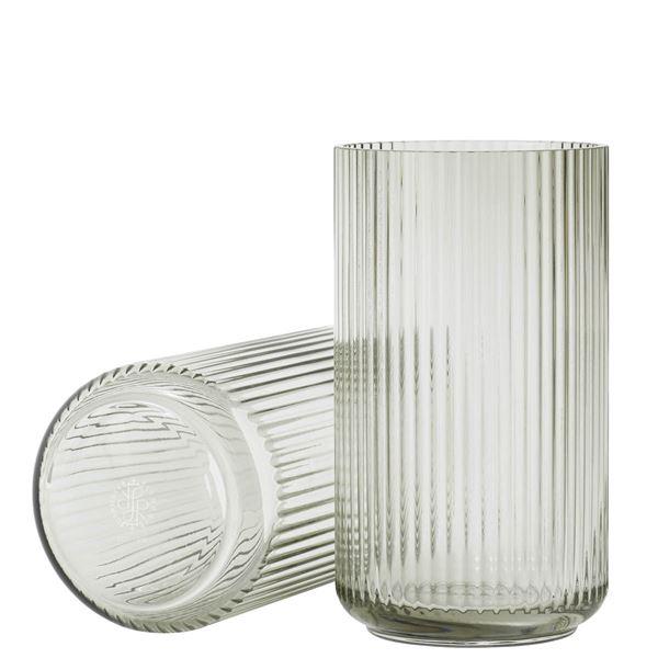 Vase h31 cm smoke