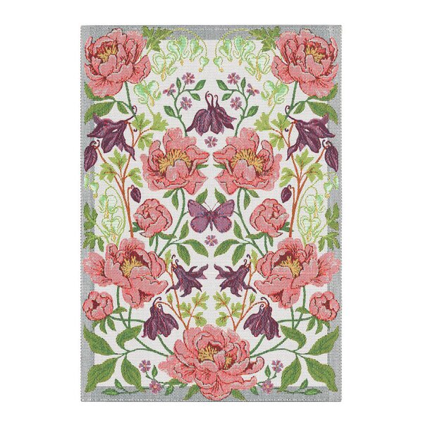Blomsterfest håndkle 35x50 cm