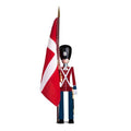 Fanebærer medium rød/blå/hvit